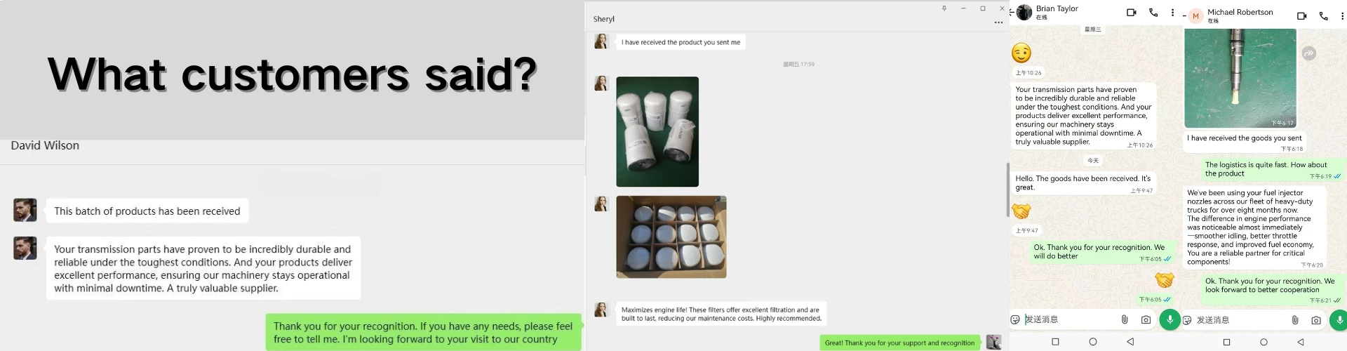 What Our Customers Said